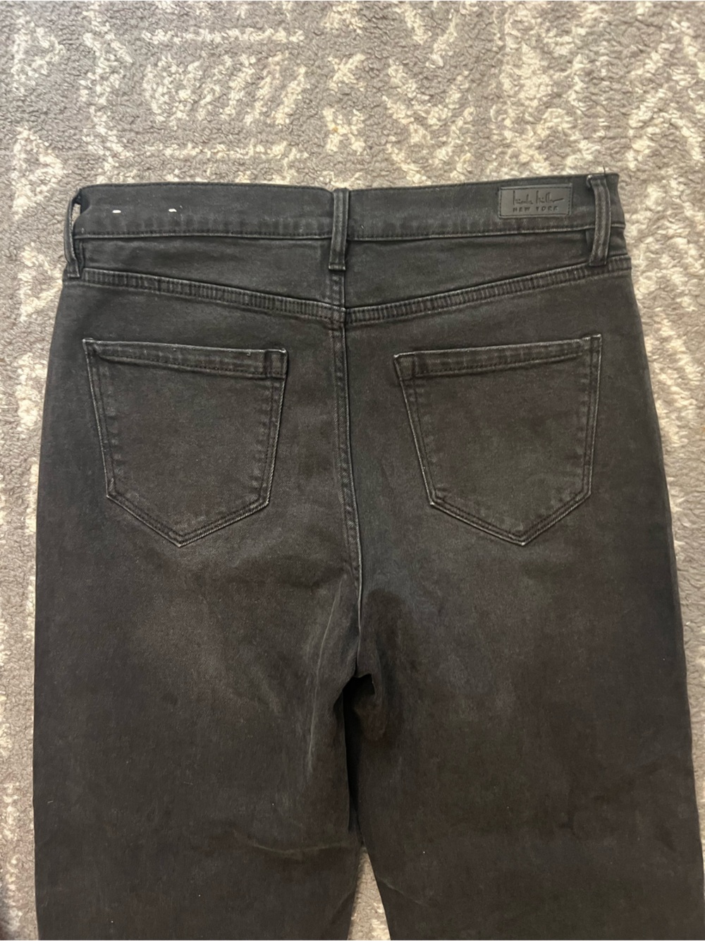 Nicole Miller Soho high rise wide leg crepes jeans size 8 (U107) - Picture 10 of 10
